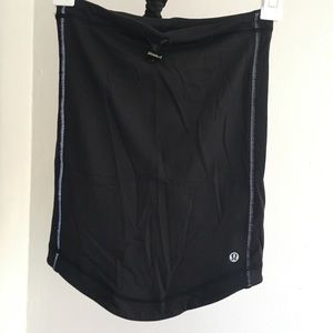 Black Lululemon tube top